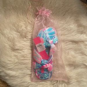 Lilly Pulitzer Pool Slippers